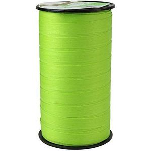 Präsent Cottonfield Krulband, biologisch afbreekbaar, 50 m x 10 mm, lichtgroen