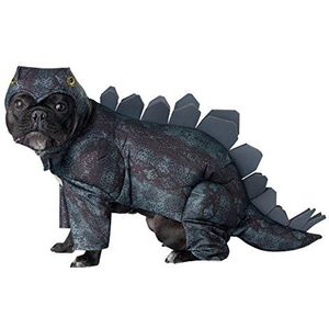 California Costumes Stegosaurus kostuum voor honden, donkergroen, maat XS
