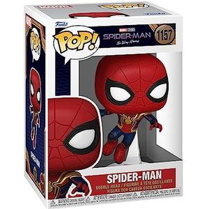 Funko - Pop Marvel: Spider Man: No Way Home S3 - Leaping SM1