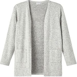 NAME IT NKFVICTI LS Knit Card L NOOS Cardigan pour fille Gris mélangé 98, gris, 50