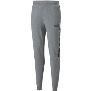 PUMA Heren Pants sportbroek Essentials + Tape, grijs.