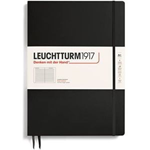 Notes Master Leuchtturm1917 Slim w Line czarny 334917