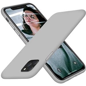 Atiyoo Coque de protection en silicone pour appareil photo et protection d'écran 6,1"" Anti-chocs et mince Gris