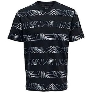 ONLY & SONS Onsiason Reg AOP SS Stripe Tee T-shirt pour homme, bleu marine, XS