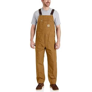 Carhartt Bib Overall tuinbroek, bruin, W32/L32 heren