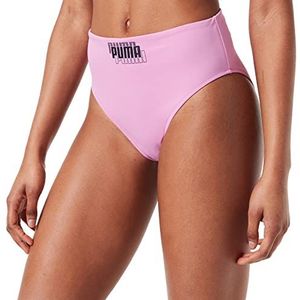 PUMA Badpak met hoge taille voor dames, Roze