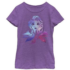 Disney Girls' T-shirt, Purple Berry, X-Small, violet bessen, XS, Violet Berry