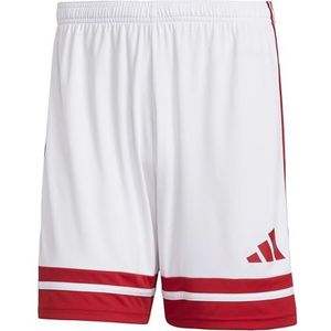 adidas Homme SQUADRA25 SHORT, white/team power red 2, XXL