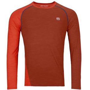 ORTOVOX 120 Cool Tec Fast Upward LS M Clay Orange 60 Homme