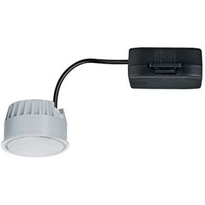 Paulmann 93072 Nova LED inbouwspot module neutraal wit 530lm 51mm rond 1x 6W dimbaar satijn kunststof 4000K hoek 6W