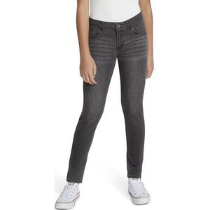 Levi's Lvg 710 Super Skinny Jeans 3e2702 meisjesbroek, grijs (donkergrijs), 10 jaar, Grijs (Donkergrijs)