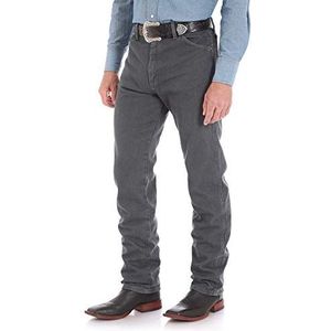Wrangler Coupe Cowboy Jeans, Gris, 33W x 32L Homme
