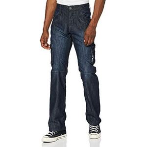 Kruze Jeans Losse jeans voor heren, Donkerblauw