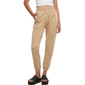 Urban Classics Femmes Organic High Waist Sweat Pants, Pantalon Femme, Unionbeige, Unionbeige, XS