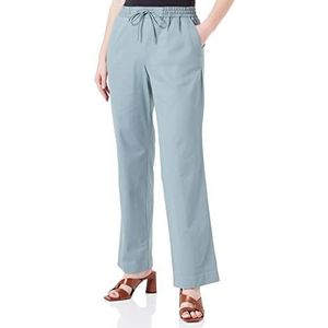 s.Oliver Women's 2127817 Pantalon long, bleu vert, taille 44, Bleu/vert, 46