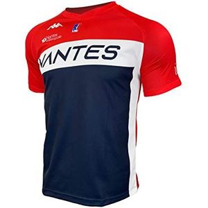 Nantes Basket Nantes Officieel outdoorshirt 2019-2020, uniseks basketbalshirt, Blauw