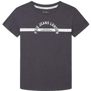 Pepe Jeans Payton T-shirt voor jongens, Grijs (Thunder)