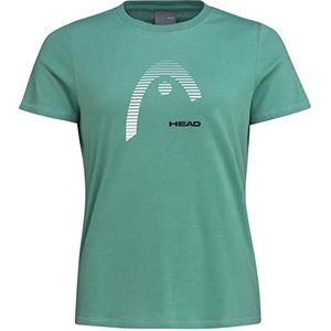 HEAD Club Lara T-Shirt Femmes, Vert, taille XS