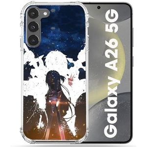 Cokitec Coque renforcée pour Samsung Galaxy A26 5G Manga SAO Sword Art Online Asuna