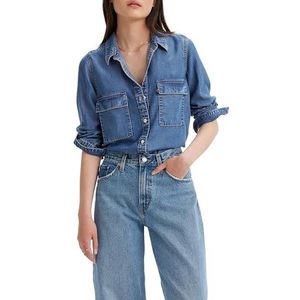 Levi's Doreen Utility geweven T-shirts voor dames, In patches 2