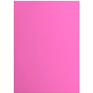 Vaessen Creative Florence Cardstock 2927-036 papier, A4, glad, 216 g/m², voor scrapbooking, kaarten, perforatie en ander knutselwerk, papier, 10 vellen, roze