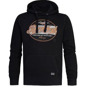 Petrol Industries Heren Hoodie Trainingspak Heren, Donker zwart