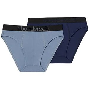 Abanderado Pack Sensitive Slip gesloten 2 voor heren, donkerblauw/lichtblauw, M, donkerblauw/licht