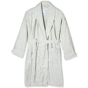 Heckett Lane Bath Bath jurk, 60% bamboe-viscose, 40% katoen, off-white, S, 1,0 stuks
