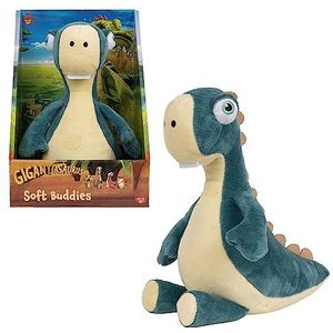 Gigantosaurus - Pluche dinosaurus Bill 25 cm, figuur uit de tekenfilmserie voor kinderen, een dino van branchiosaurus-soorten, blauw, jongens en meisjes vanaf 1 jaar, beroemd (GGN04600)