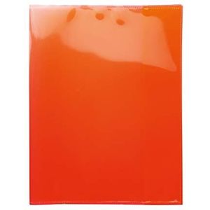HERMA 19626 Quart 19626 Pennen van duurzame polypropyleenfolie, afwasbaar, extra dik, rood, transparant, 10 stuks