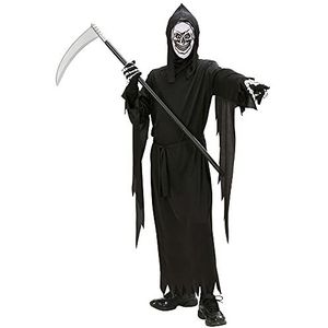 Grim Reaper"" (jurk, riem, capuchon masker) - (128 cm / 5-7 jaar)