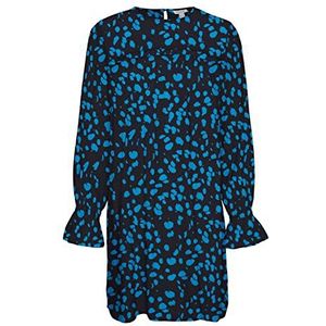 VERO MODA Vmditte LS O-hals korte jurk Vma jurk dames, Gezondheid/Aop: Diana