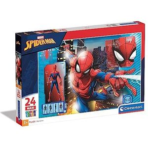 Clementoni Supercolor Spider-man Legpuzzel 24 Stukjes