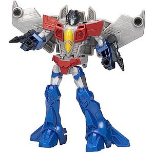 Transformers EarthSpark, Starscream figuur krijgerklasse 12,5 cm, robotspeelgoed voor kinderen, vanaf 6 jaar