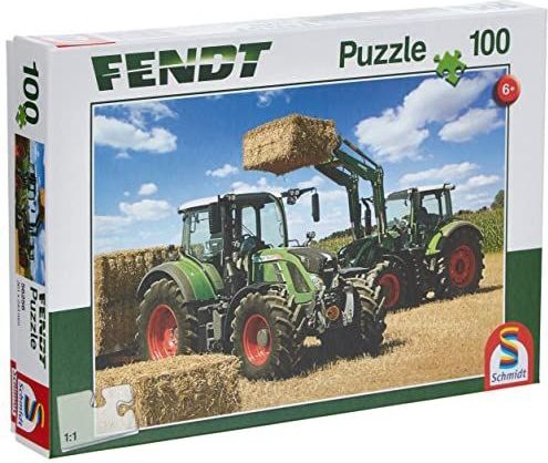Fendt 724 Vario, Fendt 716 Vario met frontlader cargo (kinderpuzzel)