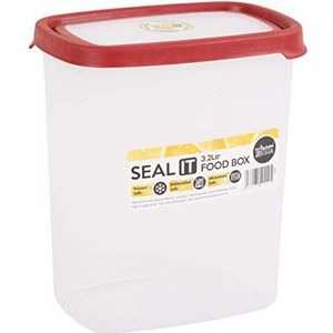 Wham - Seal It - Vershouddoos - Rood - 3,2 Liter - Set van 2 Stuks