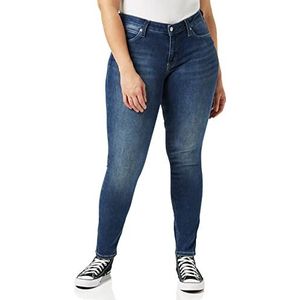 Calvin Klein Jeans kj Mid Rise Skinny 011 Damesbroek, Medium Blauw