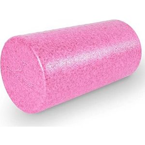 ProsourceFit Rouleaux en mousse haute densité de 30,5 cm de long, masseur athlétique ferme pour étirement du dos, yoga, pilates, relâchement des points de déclenchement post-entraînement, rose