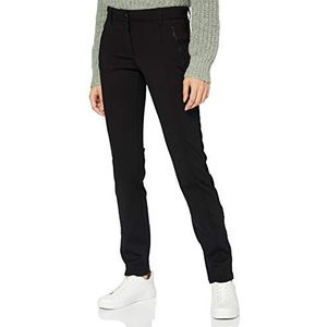 GERRY WEBER SkinnyFit4me Damesbroek, stretch, slim fit, zwart.