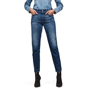 G-STAR RAW 3301 High Straight 90 Enkle WMN Jeans Dames Faded Cobalt C046-b201, 25W/32L, Faded Cobalt C046-b201