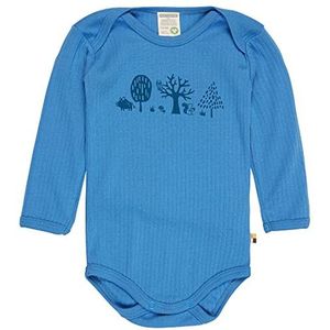 Loud + Proud Body Derby Rib, Gots gecertificeerd T-shirt Bambins Unisex Baby, Indigo