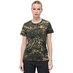 Brandit Army Dames Bundeswehr T-shirt, Camouflage