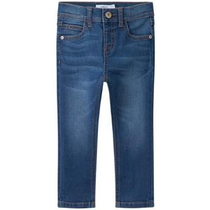 Nmmsilas Jean slim 3448-Is Tb, Bleu foncé denim, 98