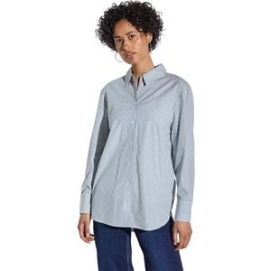 STREET ONE Chemise rayée, Bleu fumé, 38