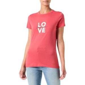 BOSS Maillot C_Elogo_print18 pour femme, rouge clair/pastel 639, L, Rouge clair/pastel 639, L