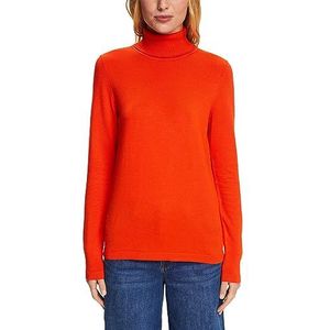 ESPRIT 093cc1i321 dames sweatshirt, Oranje Vif