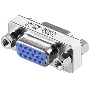 Goobay 33420 Changer D-SUB (15-pins HD-aansluiting op 15-pins HD-aansluiting)