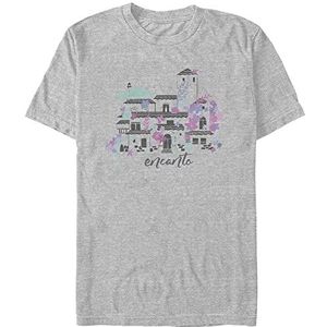 Disney Encanto - Home Organic T-shirt met korte mouwen uniseks, grijs.