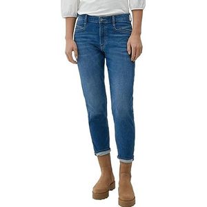 s.Oliver Pantalon en jean pour femme 7/8, bleu, 40, bleu, 42