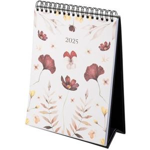 Kokonote : Bureaukalender 2025, bloemennacht, bureaukalender 2025, 12 maanden, 15 x 20 cm, FSC®, bloemenkalender 2025, bureaukalender 2025, bloemen